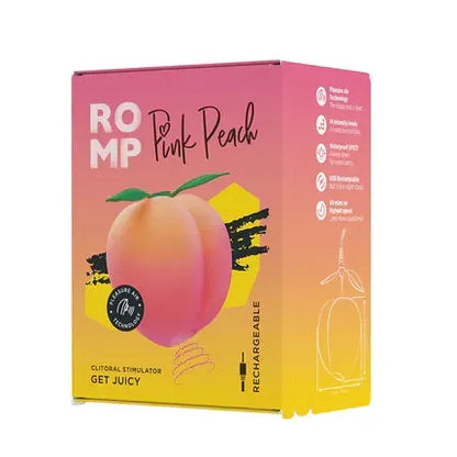 Stimulateur Clitoridien - ROMP Pink Peach | Pleasure Air ROMP Sensations plus
