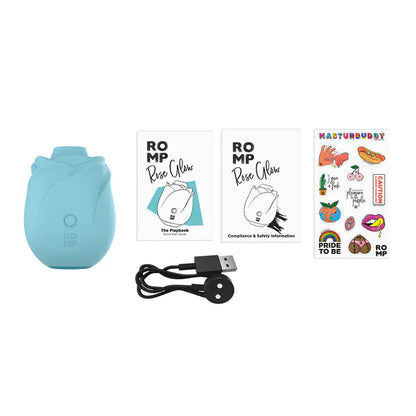 Stimulateur Clitoridien - ROMP Rose Glow  | Pleasure Air Addiction Sensations plus
