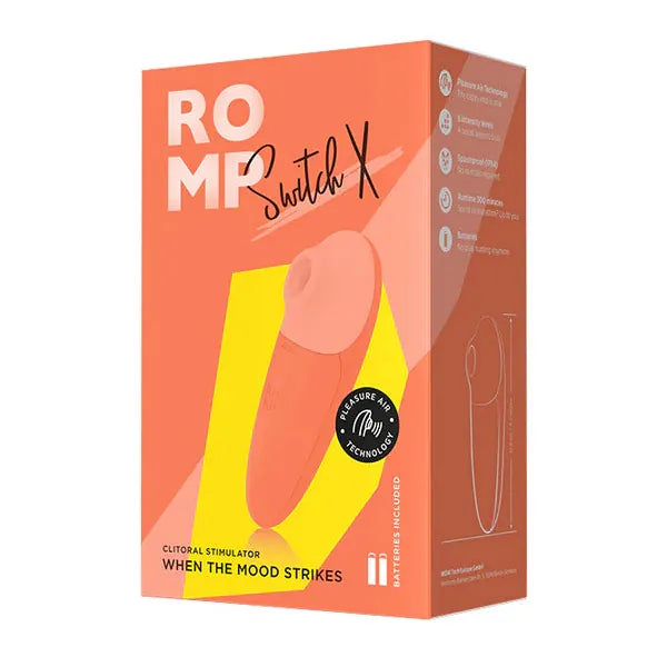 Stimulateur Clitoridien - ROMP Switch X | Pleasure Air Sensations Plus Sensations plus
