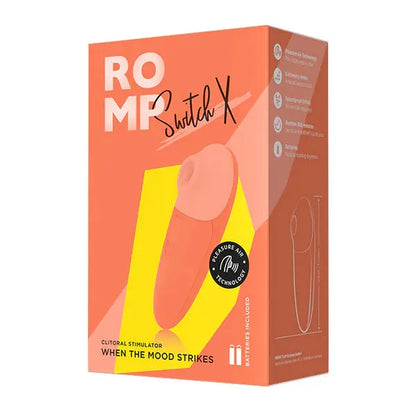 Stimulateur Clitoridien - ROMP Switch X | Pleasure Air Sensations Plus Sensations plus