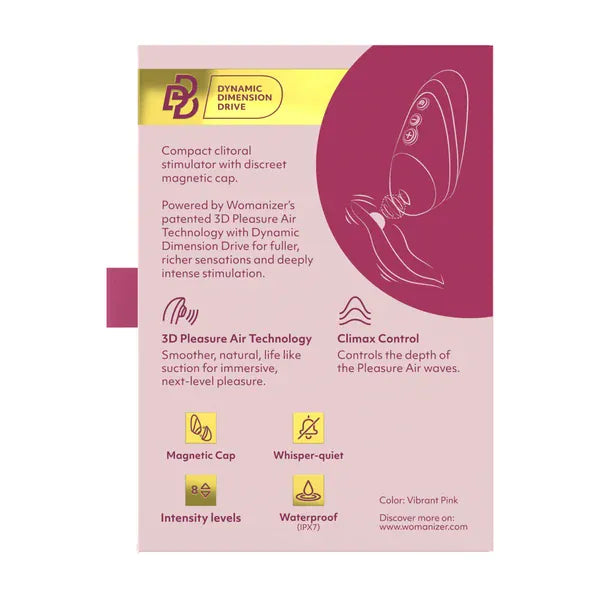 Stimulateur clitoridien sans contact - Next Liberty Pleasure Air | Womanizer Womanizer Sensations plus