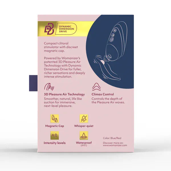 Stimulateur clitoridien sans contact - Next Liberty Pleasure Air | Womanizer Womanizer Sensations plus