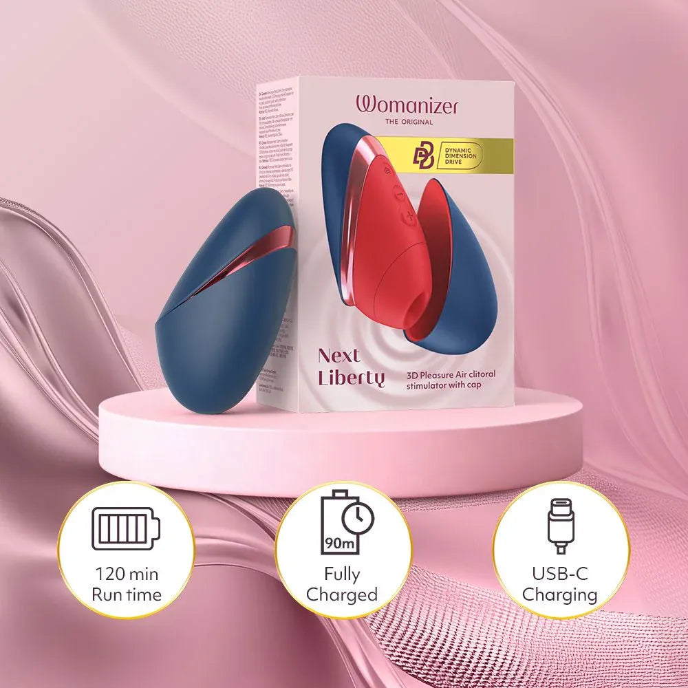 Stimulateur clitoridien sans contact - Next Liberty Pleasure Air | Womanizer Womanizer Sensations plus