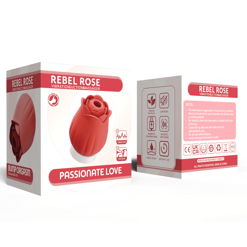 Stimulateur Clitoridien Vibration & Succion - Rebel Rose | Osez-Vous Osez-Vous Sensations plus