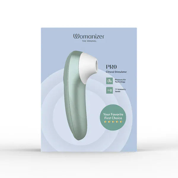 Stimulateur Clitoridien - Womanizer Pro | 11 Niveaux Pleasure Air Womanizer Sensations plus