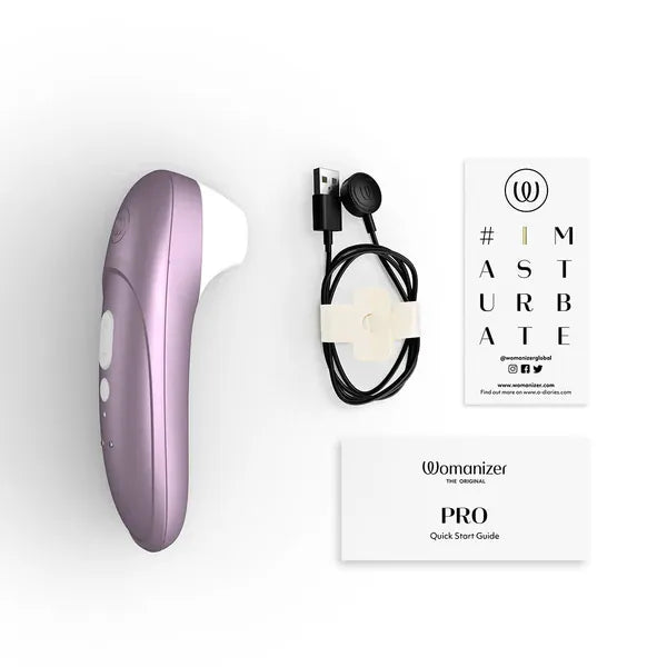 Stimulateur Clitoridien - Womanizer Pro | 11 Niveaux Pleasure Air Womanizer Sensations plus