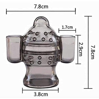 Stimulateur de Gland Vibrant - Trainer Jelly | 20 Modes de Vibration Blue Junker Sensations plus