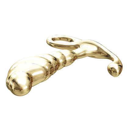 Stimulateur de Prostate - Pretty Love Jack | Masseur Anal Dorée Lisse en Alliage de Zinc Pretty Love Sensations plus