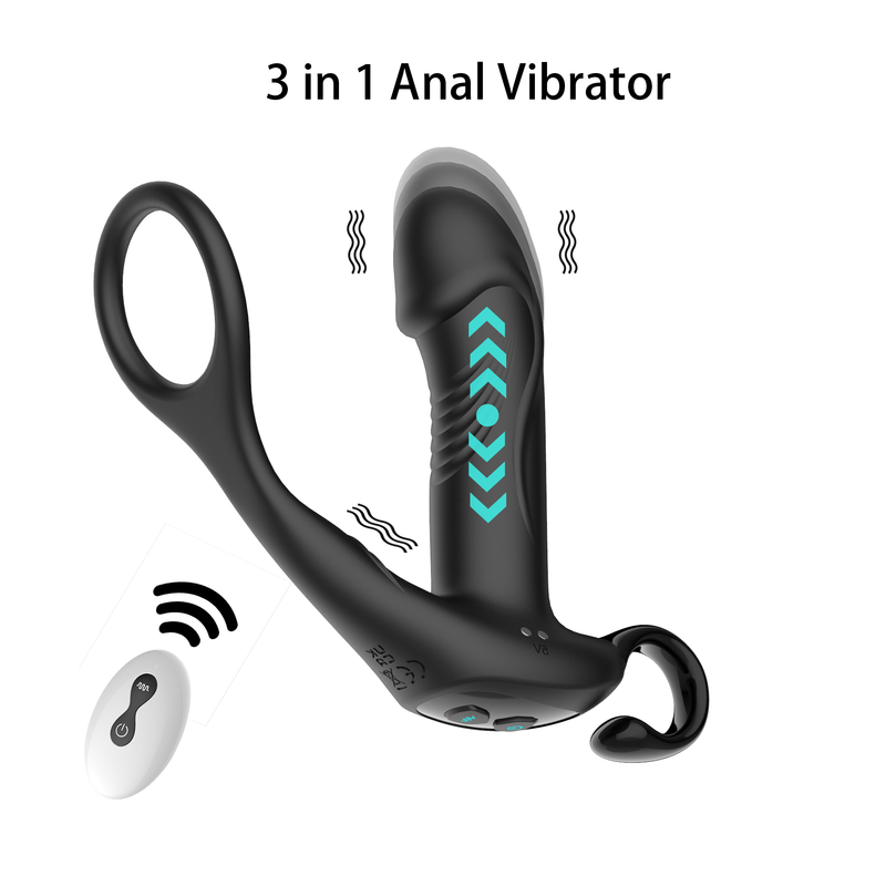 Stimulateur de prostate vibrant - Secwell - Levante Prostate Massager Thrusting Secwell Sensations plus