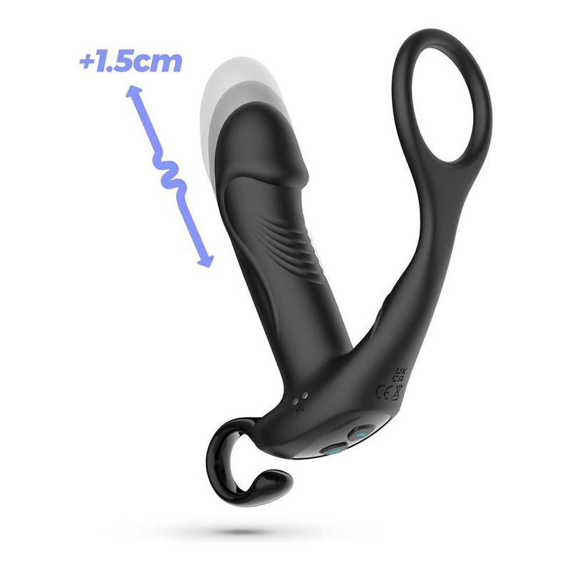 Stimulateur de prostate vibrant - Secwell - Levante Prostate Massager Thrusting Secwell Sensations plus