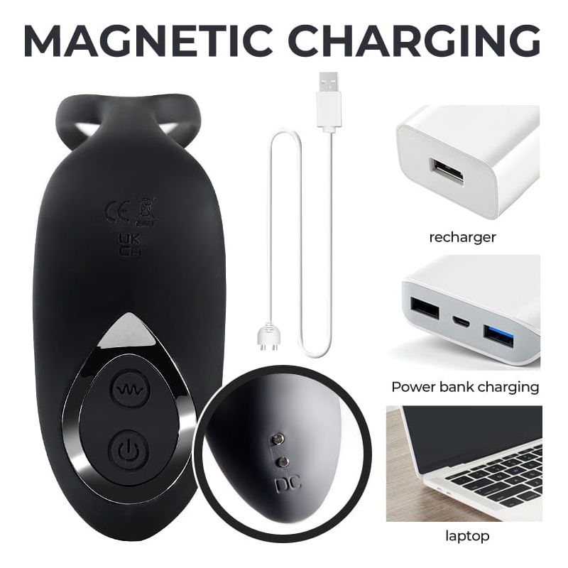 Stimulateur de Prostate Vibrant - Secwell – Prostate Vibrator Remote Control Thrusting Secwell Sensations plus