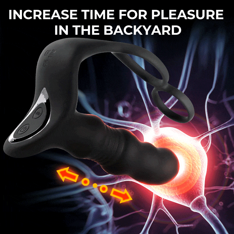 Stimulateur de Prostate Vibrant - Secwell – Prostate Vibrator Remote Control Thrusting Secwell Sensations plus