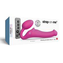 Strap-On Strapless Vibrant - Strap-On-Me | Large, 3 Moteurs & Semi-Réaliste Strap-on-me Sensations plus