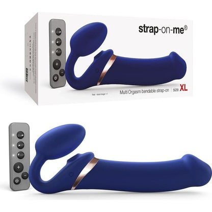 Strap-On Vibrant & Tapotements - Strap-On-Me Multi-Orgasme | Format Extra-Large Strap-on-me Sensations plus