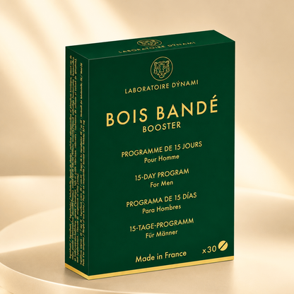 Supplément pour Homme - Bois Bandé Booster | 30 Comprimés Laboratoire Dynami Sensations plus