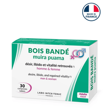 Supplément Sexuel - Bois Bandé Muira Puama | 30 Capsules pour Homme & Femme Labo Intext-Tonic Sensations plus