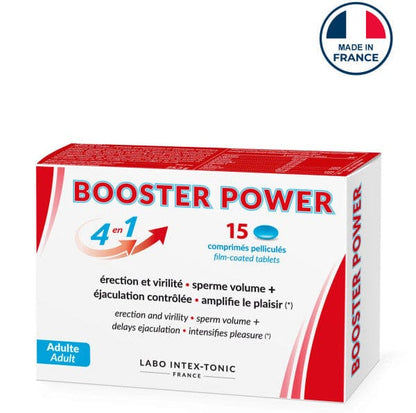 Supplément Sexuel Homme - Booster Power 4 en 1 | Érection, Sperme, Plaisir & Contrôle Labo intextonic Sensations plus
