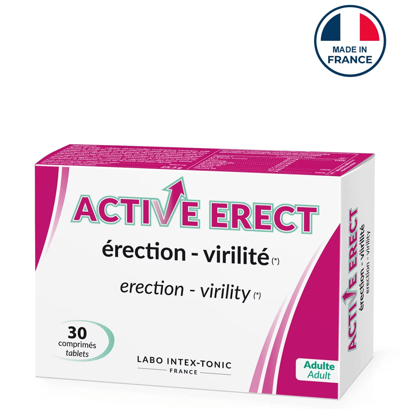 Supplément Sexuel pour Homme - Active Erect | Érection, Virilité & Performance Labo intextonic Sensations plus