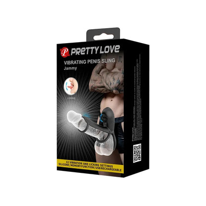 Triple Anneau Vibrant - Jammy | 12 Modes, Érection, Clitoris & Point G Pretty Love Sensations plus