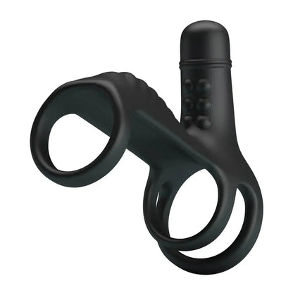 Triple Anneau Vibrant - Sling | Prolonge l’Érection & Réveille Clitoris & Point G Pretty Love Sensations plus