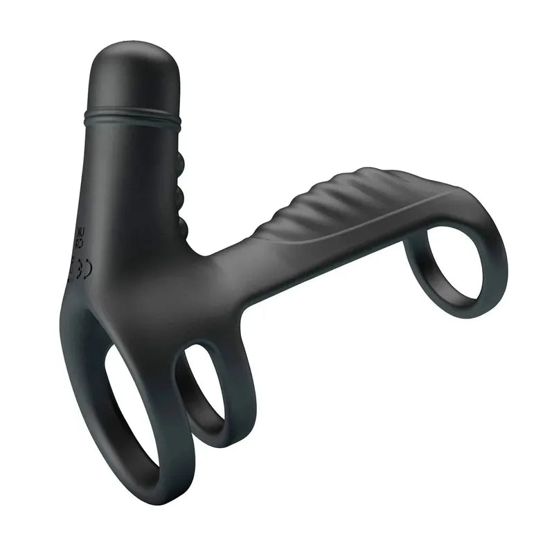 Triple Anneau Vibrant - Sling | Prolonge l’Érection & Réveille Clitoris & Point G Pretty Love Sensations plus