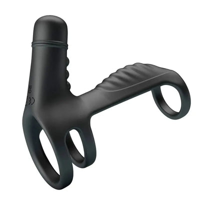 Triple Anneau Vibrant - Sling | Prolonge l’Érection & Réveille Clitoris & Point G Pretty Love Sensations plus