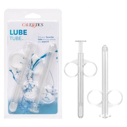 Tube Lubrifiant Transparent Réutilisable - Lube Tube | Application Précise & Confortable CalExotics Sensations plus