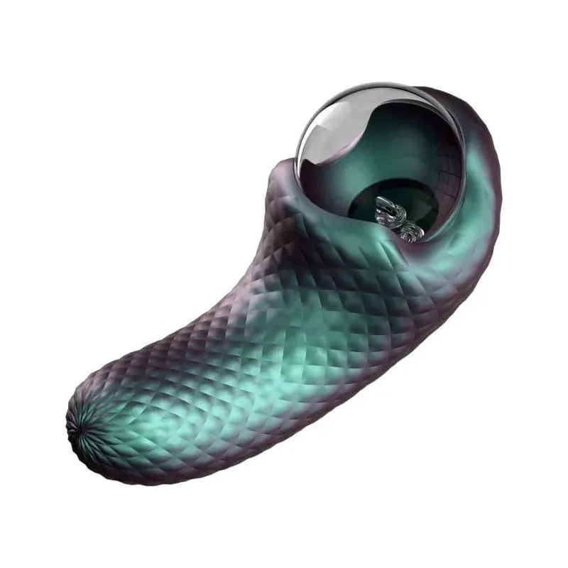 Vibrateur 2 en 1 -  Enchanted Serpent | Double Moteur & Globe Plasma Blush Novelties Sensations plus