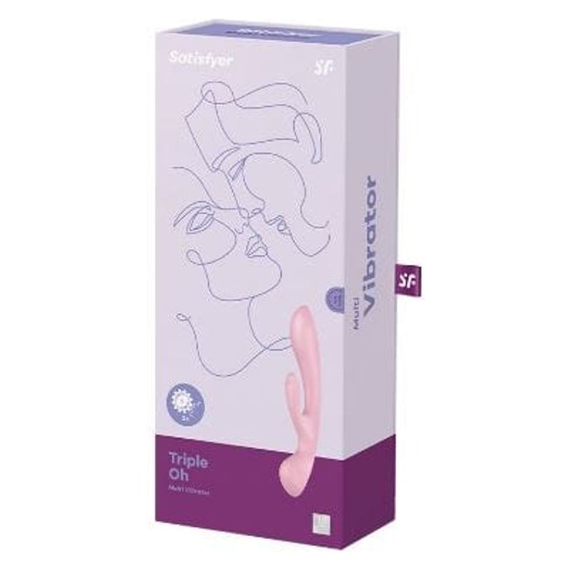 Vibrateur 2 en 1 - Satisfyer - Triple Oh Satisfyer Sensations plus