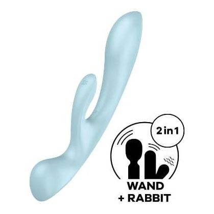 Vibrateur 2 en 1 - Satisfyer - Triple Oh Satisfyer Sensations plus