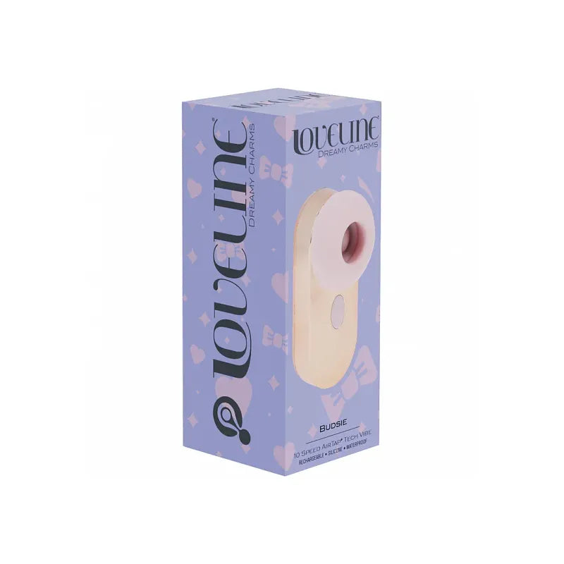 Vibrateur 2-en-1 Succion & Tapotements - Loveline Budsie | 10 Fonctions Vibration & AirTap Loveline Sensations plus