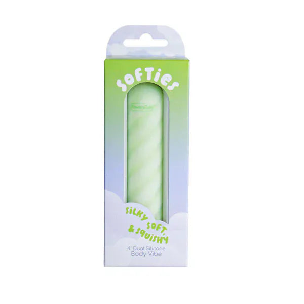 Vibrateur à clitoris - Softies 4” Dual Silicone Body Vibe Softies Sensations plus