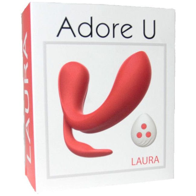 Vibrateur à Distance 3-En-1 - Adore U - Laura Adore U Sensations plus