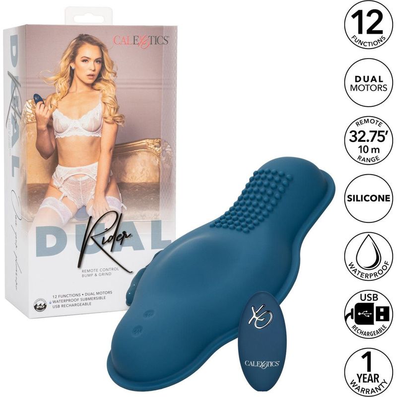 Vibrateur à Distance - Calexotics - Dual Rider - Bump and Grind CalExotics Sensations plus