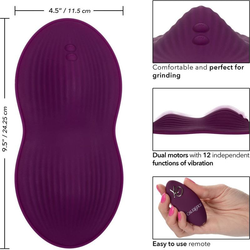 Vibrateur à Distance - Calexotics - Dual Rider - Lust CalExotics Sensations plus