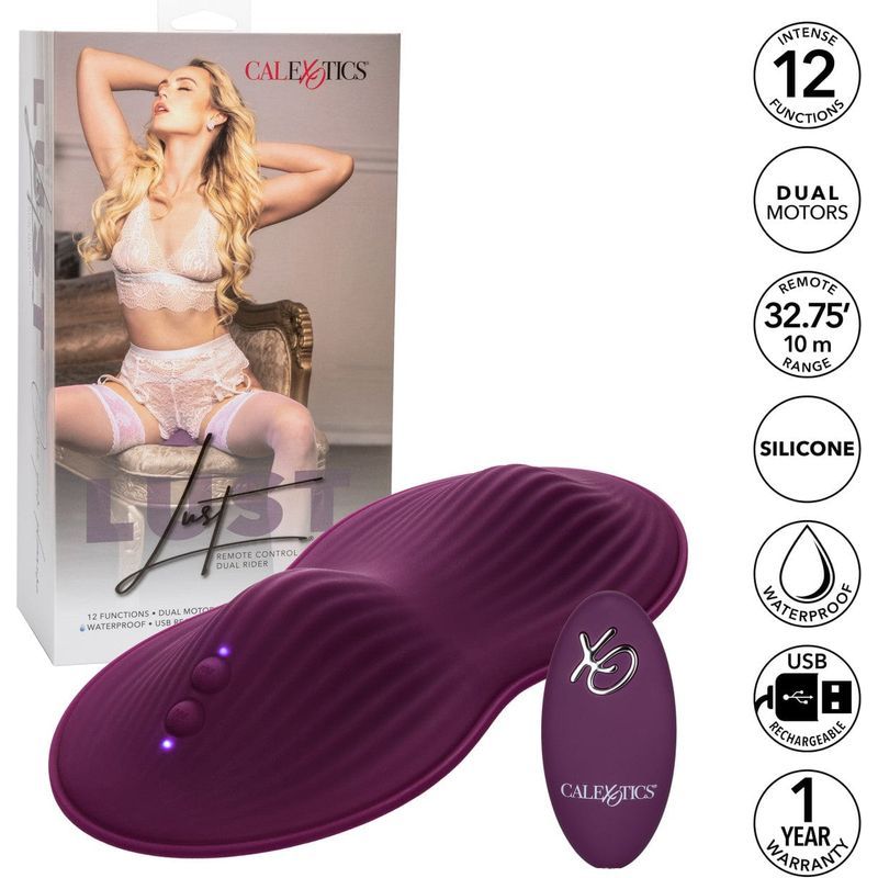 Vibrateur à Distance - Calexotics - Dual Rider - Lust CalExotics Sensations plus