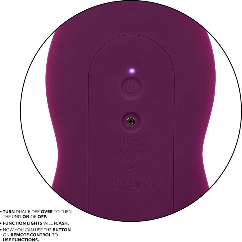 Vibrateur à Distance - Calexotics - Dual Rider - Lust CalExotics Sensations plus