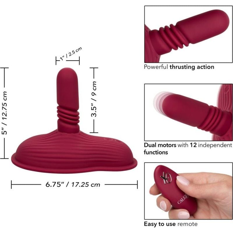 Vibrateur à Distance - Calexotics - Dual Rider - Thrust and Grind CalExotics Sensations plus