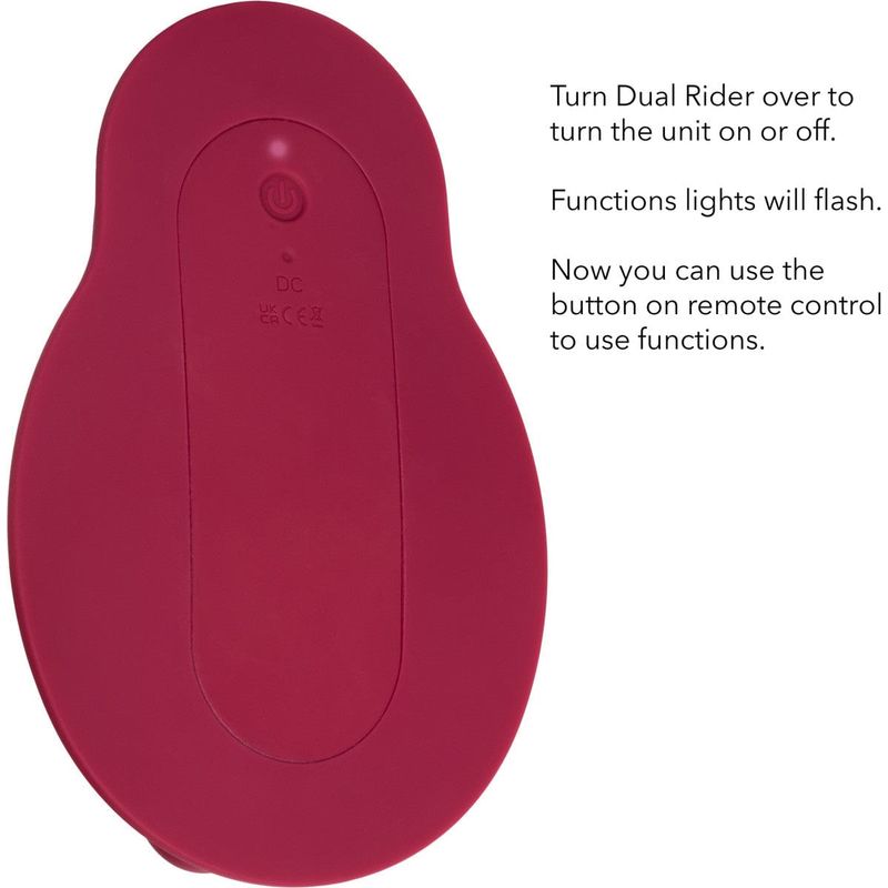 Vibrateur à Distance - Calexotics - Dual Rider - Thrust and Grind CalExotics Sensations plus