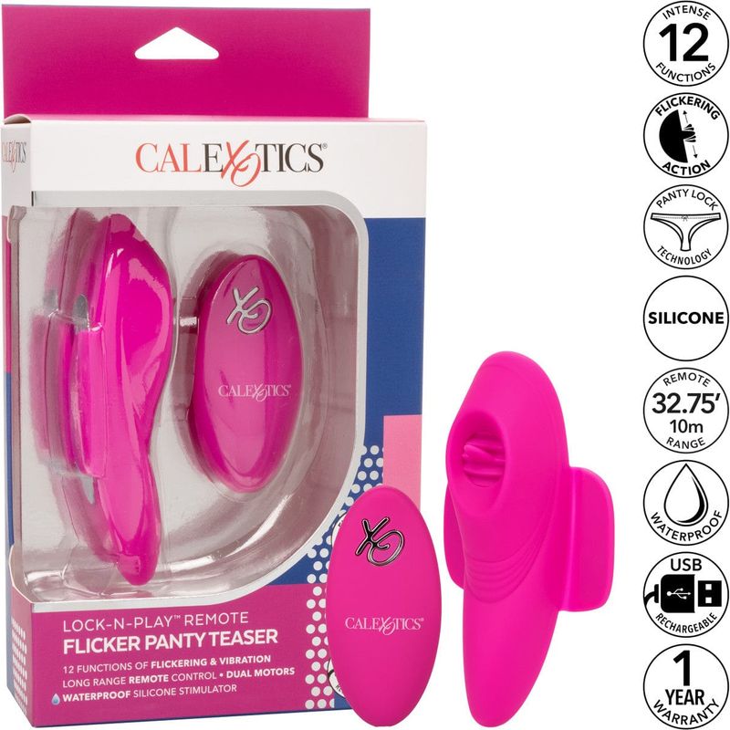 Vibrateur à Distance - Calexotics - Flicker Panty Teaser CalExotics Sensations plus