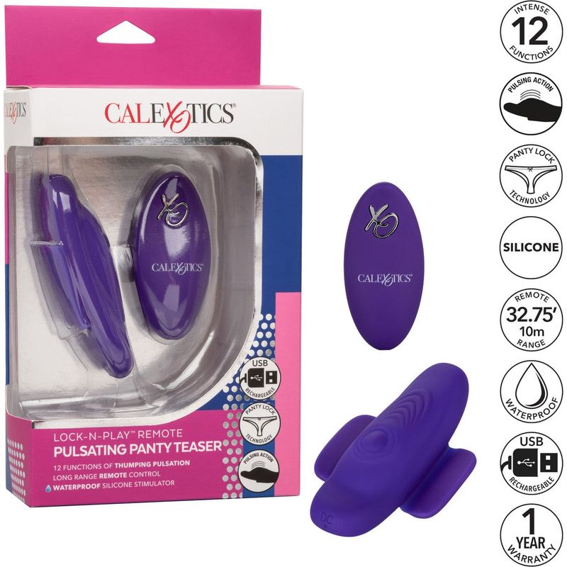 Vibrateur à Distance - Calexotics - Pulsating Panty Teaser CalExotics Sensations plus
