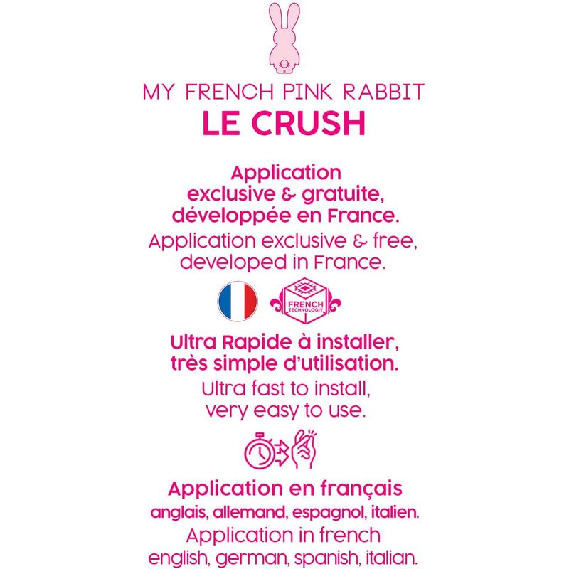 Vibrateur à Distance - Clara Morgane - Le Crush Clara Morgane Sensations plus