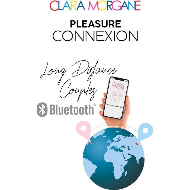Vibrateur à Distance - Clara Morgane - Pleasure Connexion Clara Morgane Sensations plus