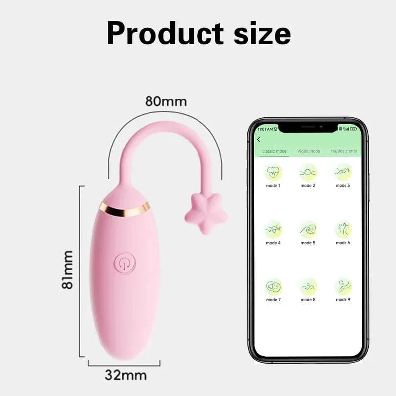 Vibrateur à Distance - Little Star | Bluetooth & App Mobile Secwell Sensations plus