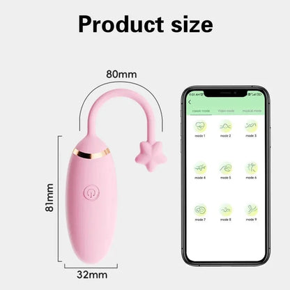 Vibrateur à Distance - Little Star | Bluetooth & App Mobile Secwell Sensations plus