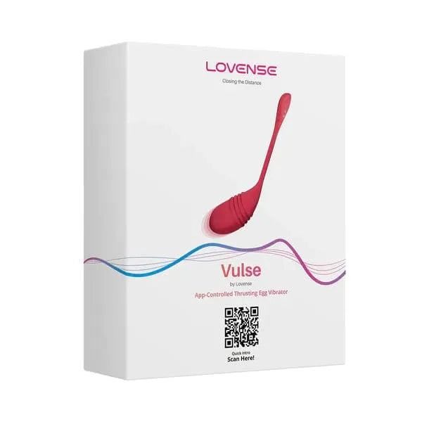 Vibrateur à Distance - Lovense - Vulse Thrusting Vibrating Egg Lovense Sensations plus