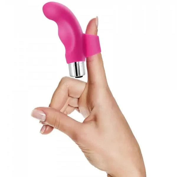 Vibrateur à Doigt - Doigt Vibrant Ecstasy | Mini Vibrateur Clitoris, 10 Vitesses en Silicone Yoba Paris Sensations plus