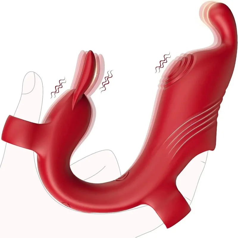 Vibrateur à Doigt Double Stimulation - Finger Vibe | Clitoris et Point G Secwell Sensations plus