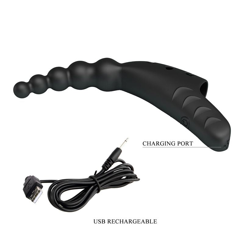 Vibrateur à Doigt - Pretty Love Jordin | Stimuler Point G, Clitoris & la Zone Anale Pretty Love Sensations plus