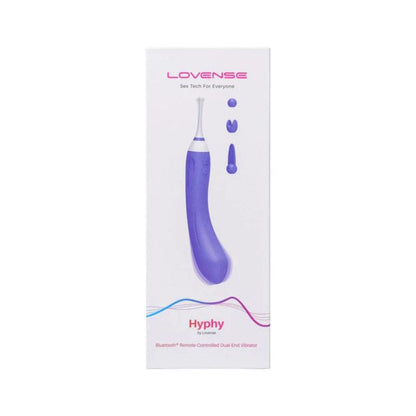 Vibrateur à double extrémité - Hyphy – Plaisir sans limites Lovense Sensations plus